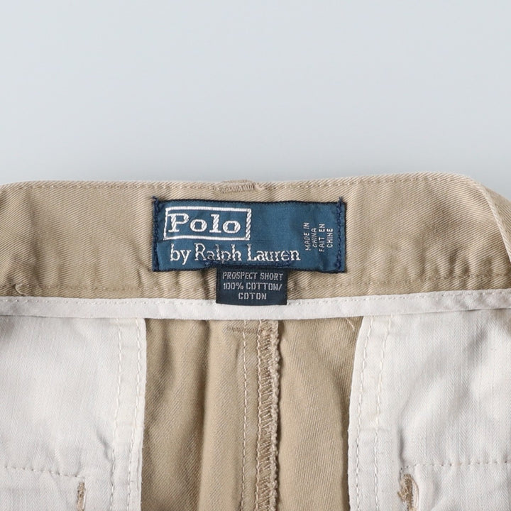 Ralph Lauren POLO by Ralph Lauren PROSPECT SHORT Chino shorts Short pants Men's W31 equivalent cotton Beige type Vintage Second Hand