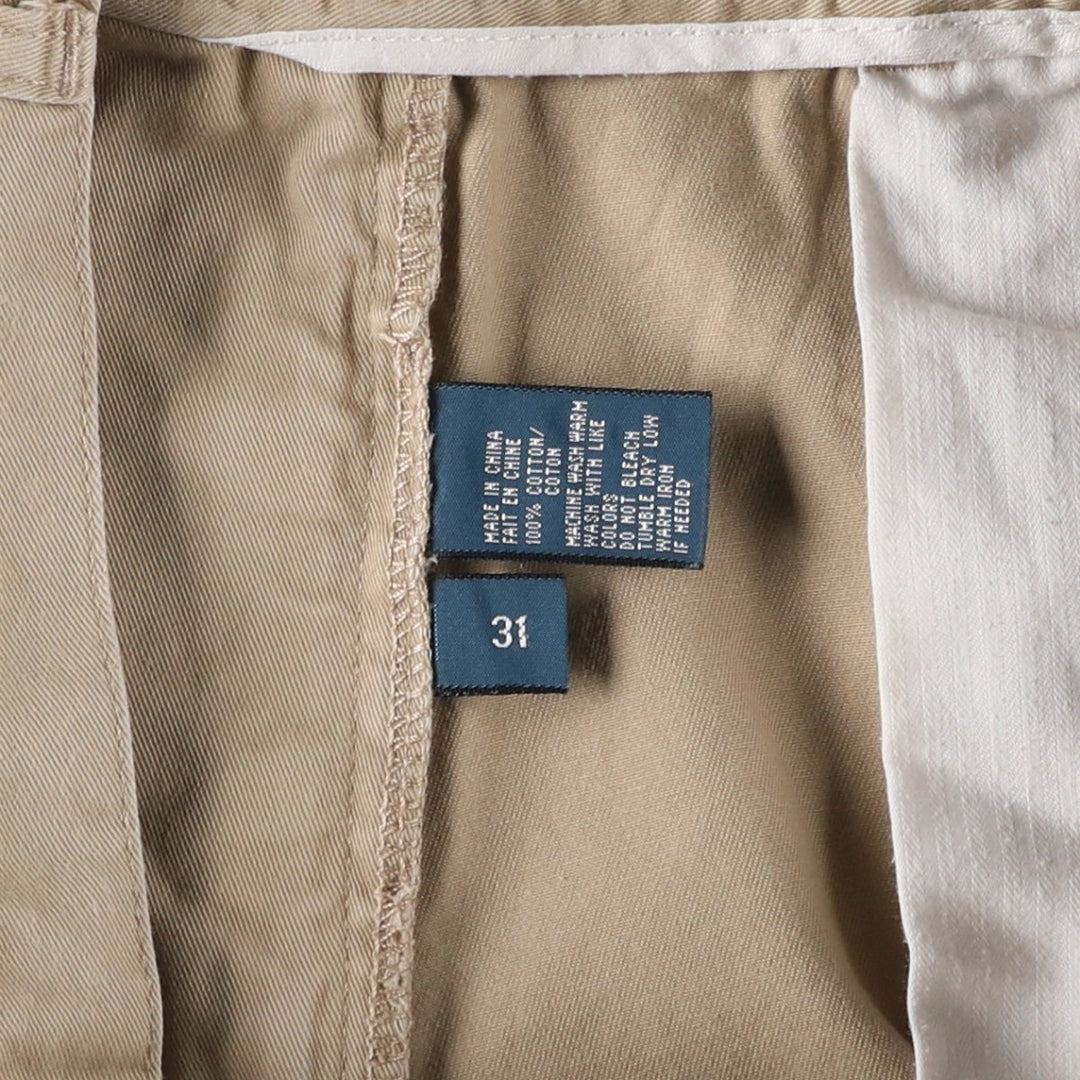Ralph Lauren POLO by Ralph Lauren PROSPECT SHORT Chino shorts Short pants Men's W31 equivalent cotton Beige type Vintage Second Hand