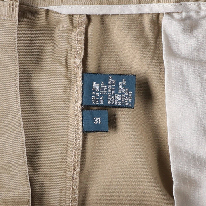 Ralph Lauren POLO by Ralph Lauren PROSPECT SHORT Chino shorts Short pants Men's W31 equivalent cotton Beige type Vintage Second Hand