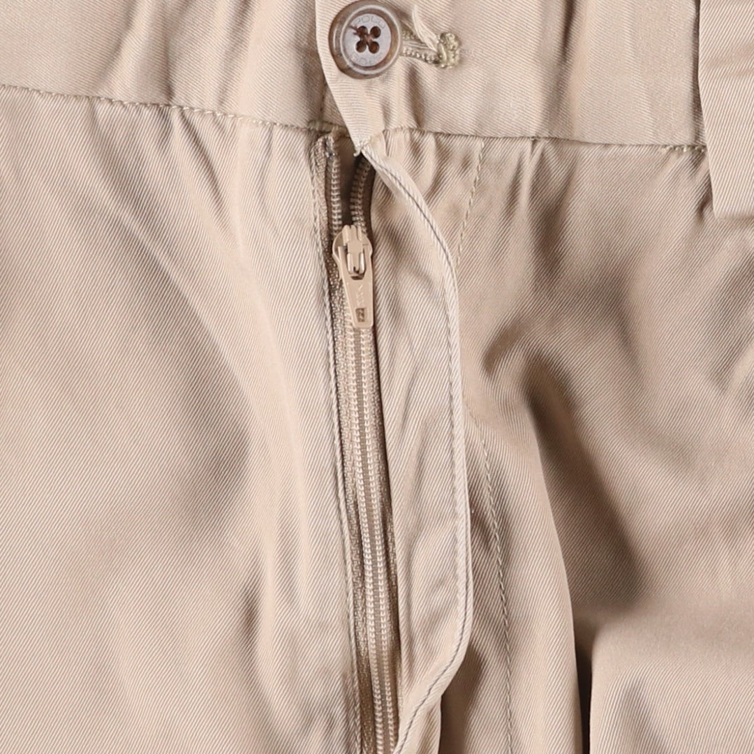 Ralph Lauren POLO GOLF Fairway Shorts, two-pleat chino shorts, men's size W36. cotton Beige type Vintage Second Hand