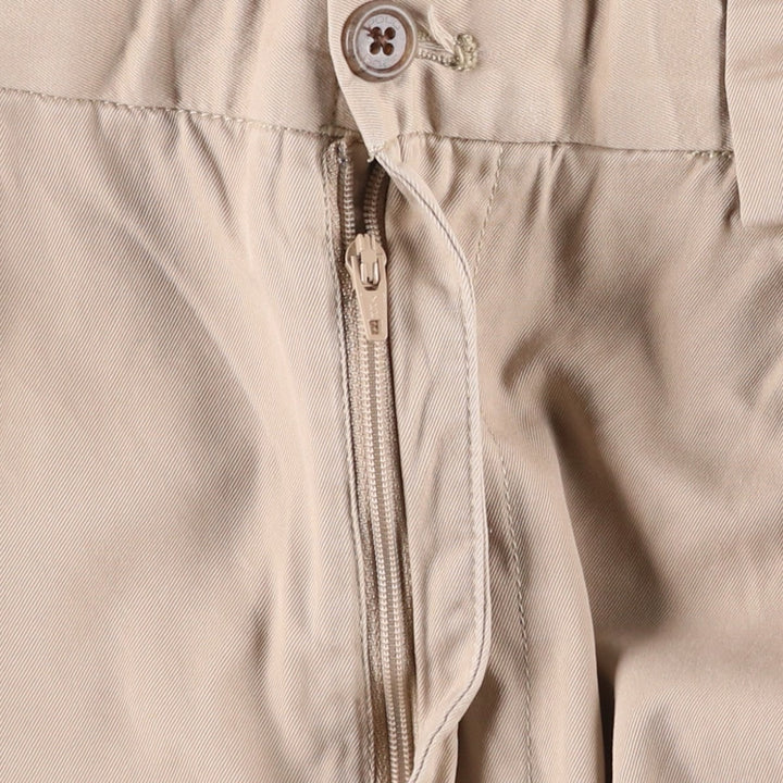 Ralph Lauren POLO GOLF Fairway Shorts, two-pleat chino shorts, men's size W36. cotton Beige type Vintage Second Hand