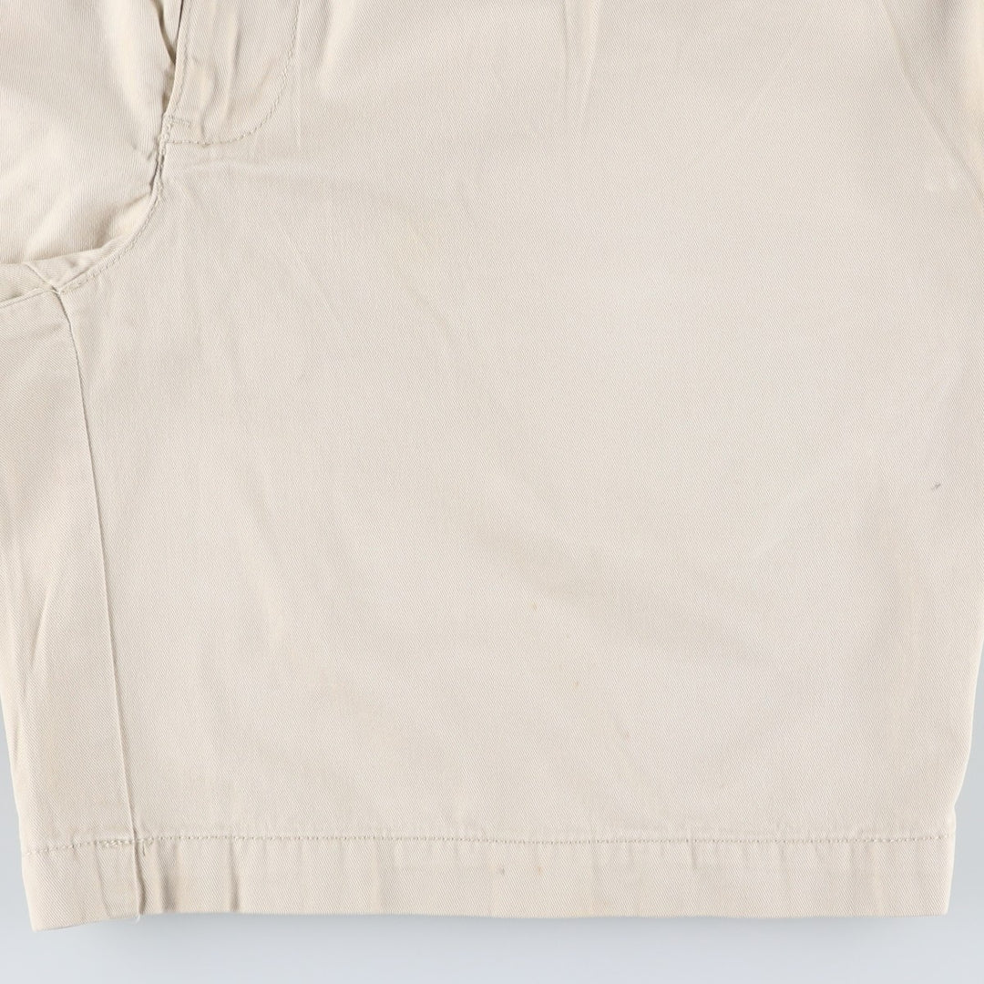 Ralph Lauren POLO by Ralph Lauren TYLER SHORT Two-pleat chino shorts, short pants, men's size W34 cotton Beige type Vintage Second Hand