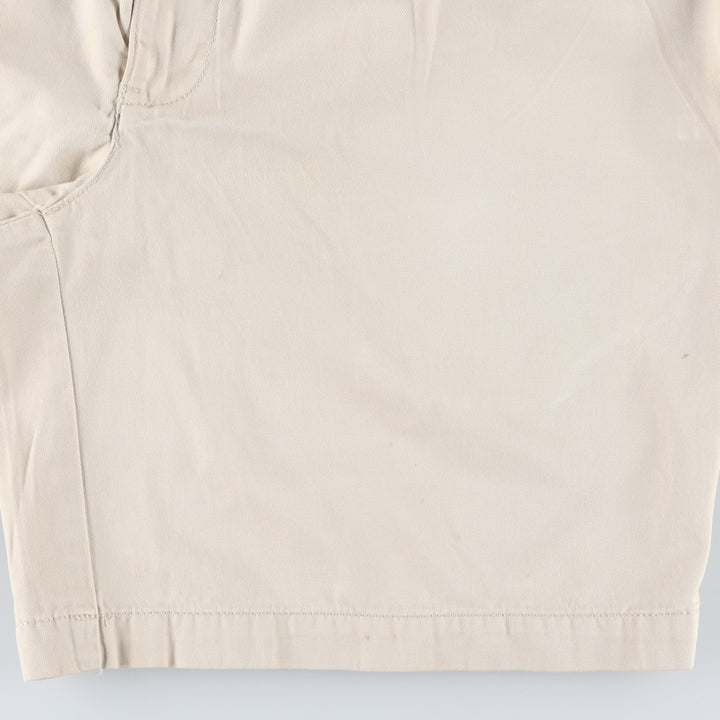 Ralph Lauren POLO by Ralph Lauren TYLER SHORT Two-pleat chino shorts, short pants, men's size W34 cotton Beige type Vintage Second Hand