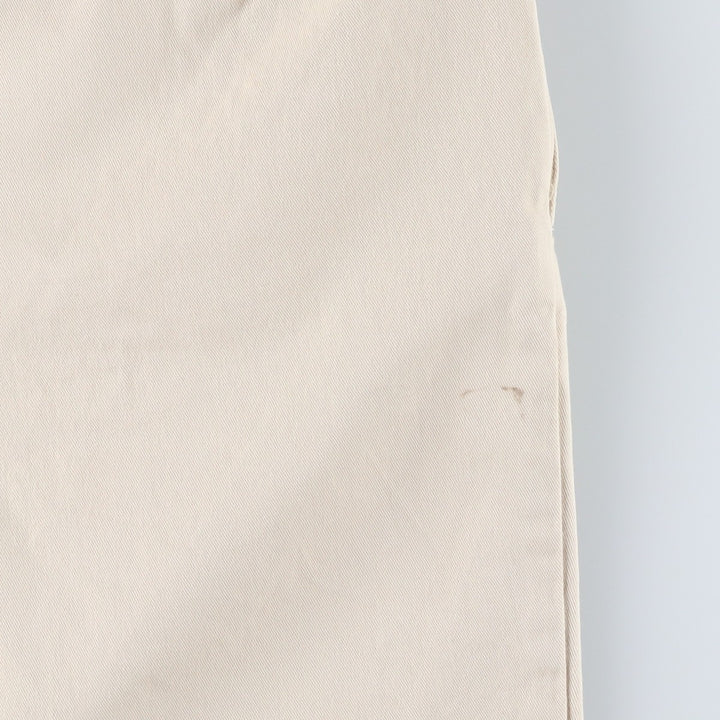 Ralph Lauren POLO by Ralph Lauren TYLER SHORT Two-pleat chino shorts, short pants, men's size W34 cotton Beige type Vintage Second Hand
