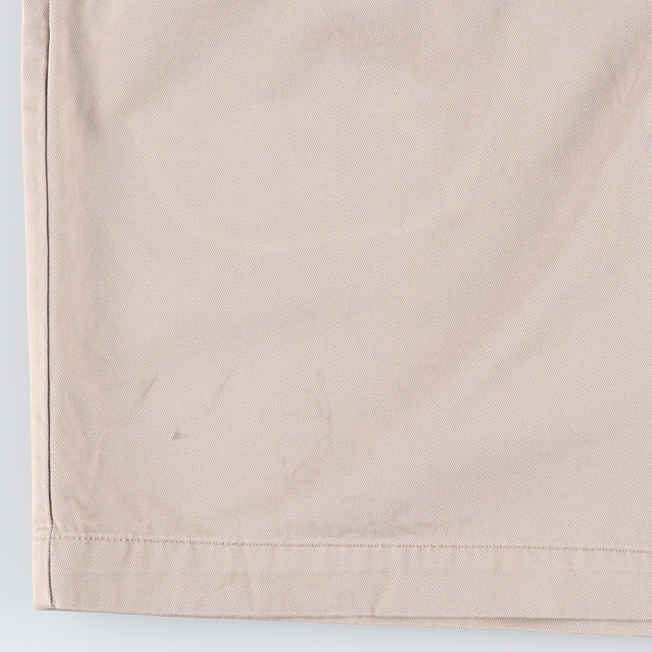 Ralph Lauren POLO by Ralph Lauren TYLER SHORT Two-pleat chino shorts, short pants, men's w35 equivalent cotton Beige type Vintage Second Hand