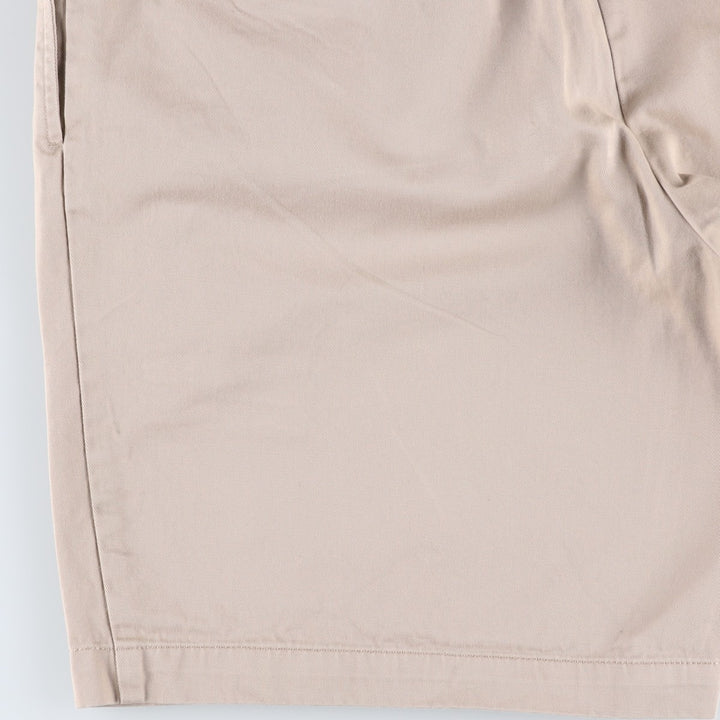 Ralph Lauren POLO by Ralph Lauren TYLER SHORT Two-pleat chino shorts, short pants, men's w35 equivalent cotton Beige type Vintage Second Hand