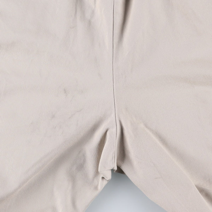 Ralph Lauren POLO by Ralph Lauren TYLER SHORT Two-pleat chino shorts, short pants, men's w35 equivalent cotton Beige type Vintage Second Hand