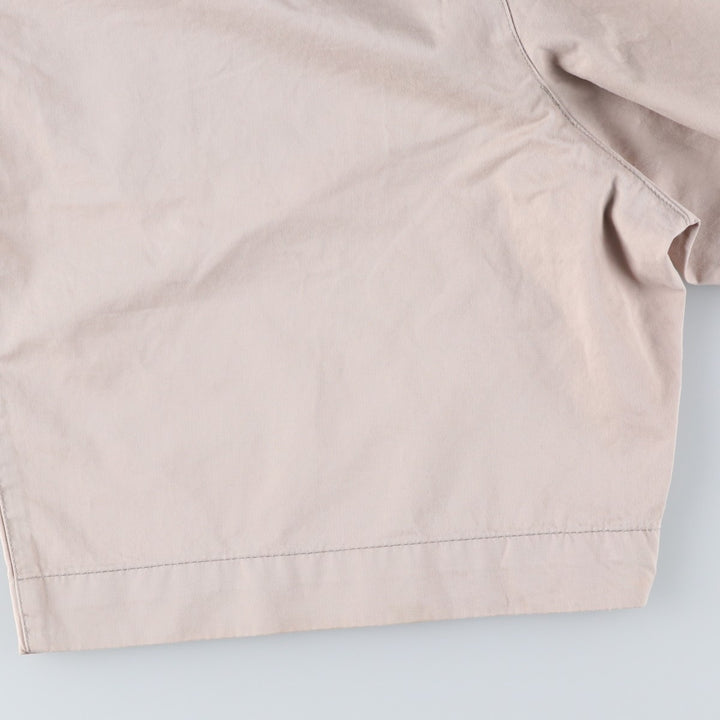Burberry's BURBERRY LONDON One-tuck Chino Shorts, Made in Spain, Men's W35 (approx.) cotton Beige type Vintage Second Hand