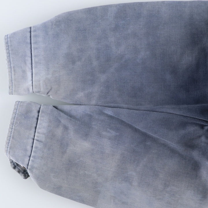 1970'S Wrangler padded fleece jacket, made in USA, men's size M equivalent, vintage. unclear blue type Vintage Second Hand