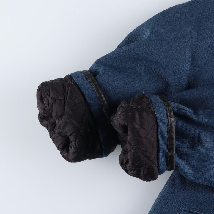 1960'S Murray Uniform Padded Jacket, Puffer Jacket, Men's XL (approx.), Vintage unclear navy blue type Vintage Second Hand