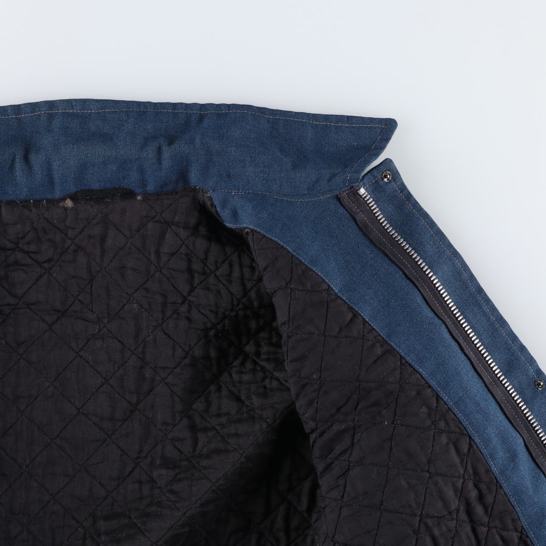 1960'S Murray Uniform Padded Jacket, Puffer Jacket, Men's XL (approx.), Vintage unclear navy blue type Vintage Second Hand