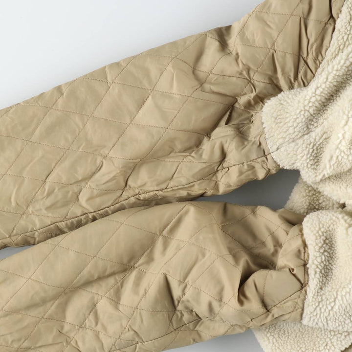 Levi's Trucker Jacket, Padded, Corduroy Boa Jacket, Men's Size M (approx.) cotton Beige type Vintage Second Hand