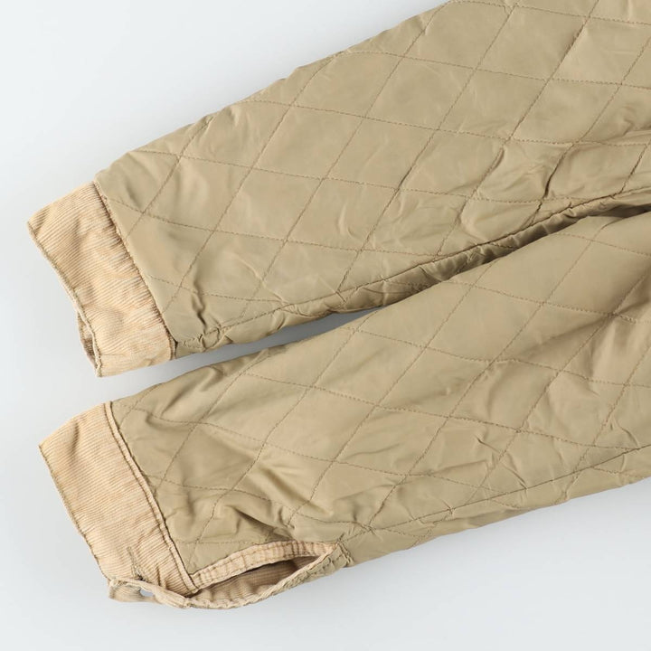 Levi's Trucker Jacket, Padded, Corduroy Boa Jacket, Men's Size M (approx.) cotton Beige type Vintage Second Hand