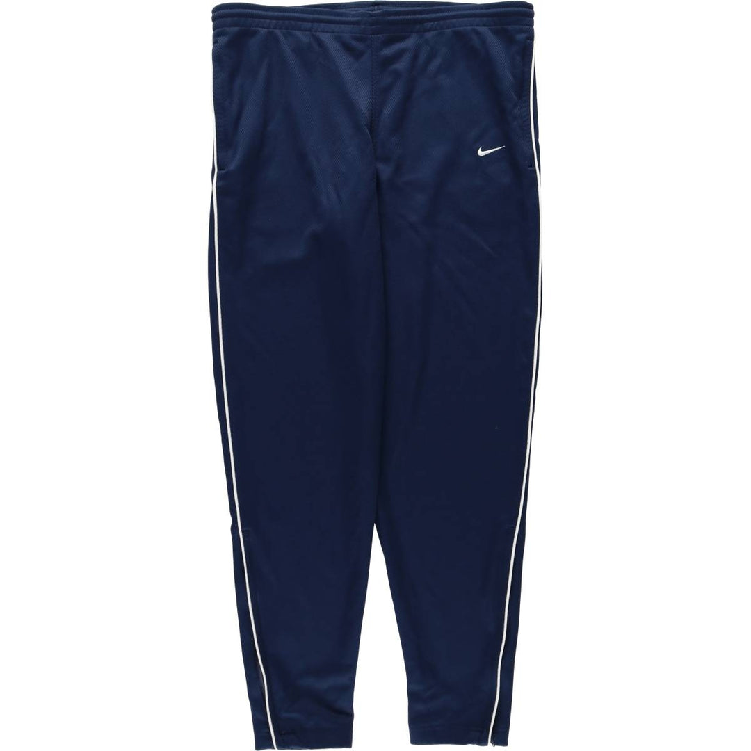 2000'S Nike Team Track Pants (Men's Size M) polyester blue type Vintage Second Hand