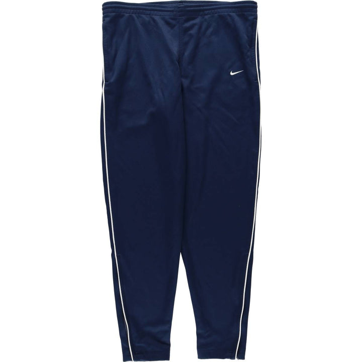 2000'S Nike Team Track Pants (Men's Size M) polyester blue type Vintage Second Hand