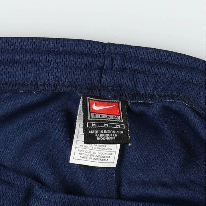 2000'S Nike Team Track Pants (Men's Size M) polyester blue type Vintage Second Hand