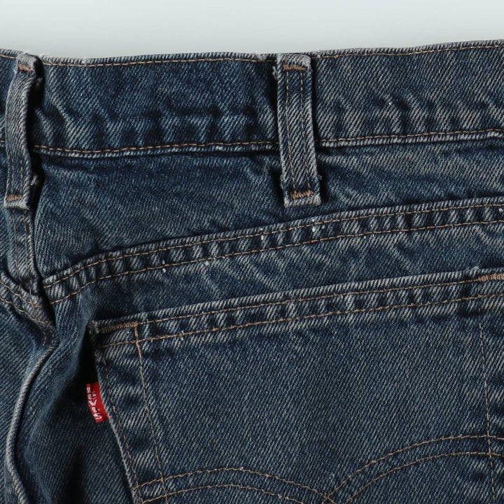 1990'S Levi's 545-4165 Straight Denim Pants, Made in USA, Men's Size W34 (approx.), Vintage cotton blue type Vintage Second Hand