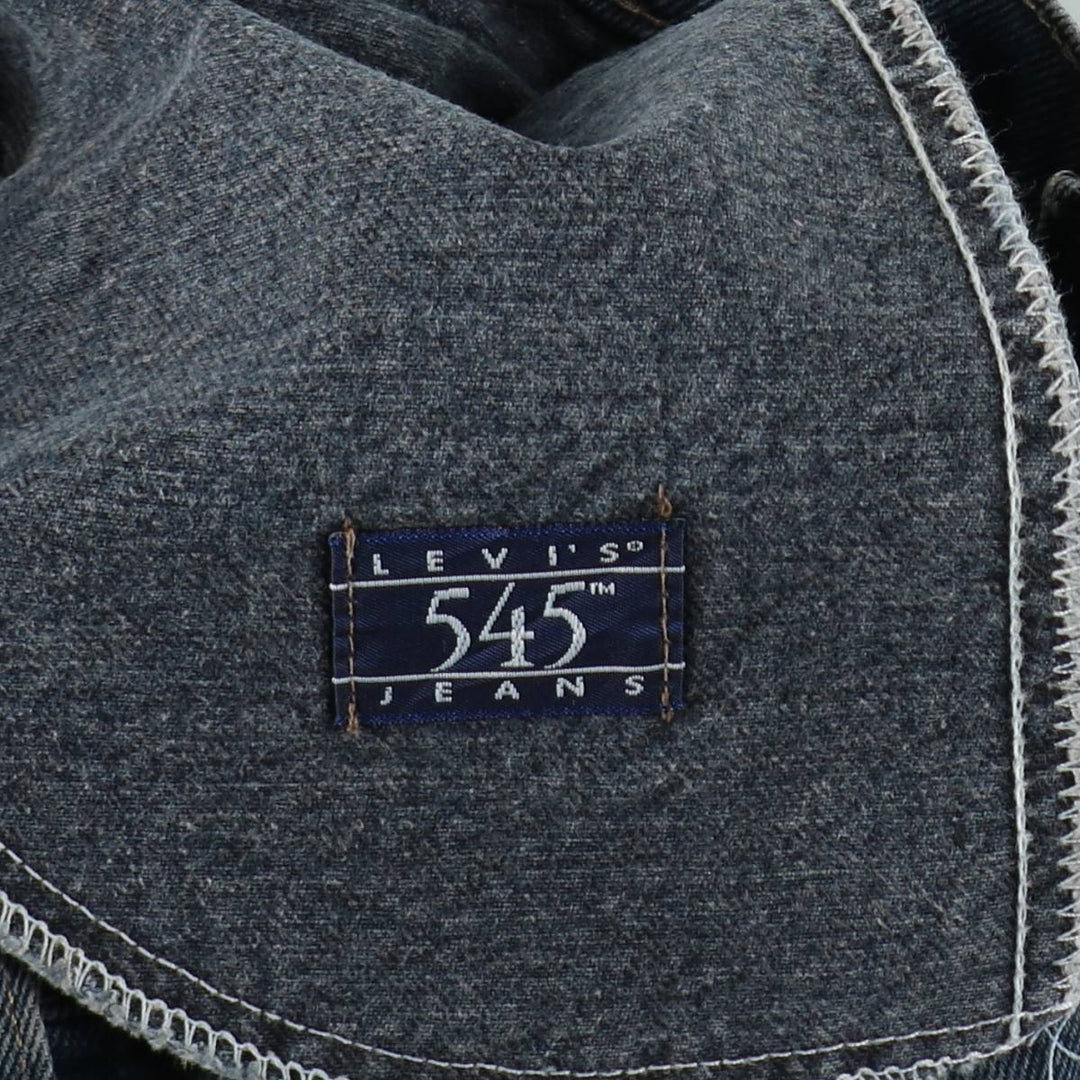 1990'S Levi's 545-4165 Straight Denim Pants, Made in USA, Men's Size W34 (approx.), Vintage cotton blue type Vintage Second Hand
