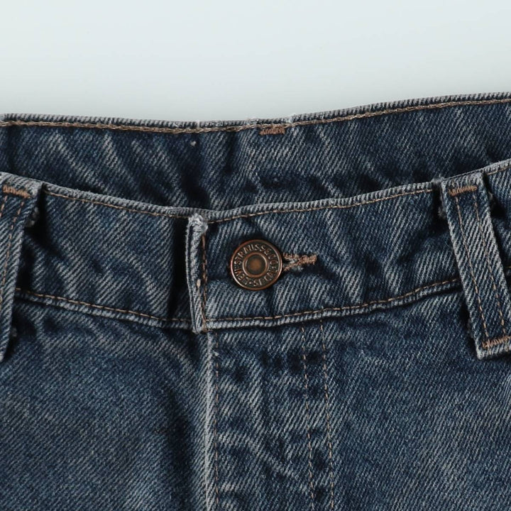 1990'S Levi's 545-4165 Straight Denim Pants, Made in USA, Men's Size W34 (approx.), Vintage cotton blue type Vintage Second Hand