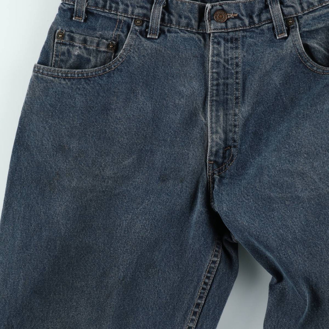 1990'S Levi's 545-4165 Straight Denim Pants, Made in USA, Men's Size W34 (approx.), Vintage cotton blue type Vintage Second Hand