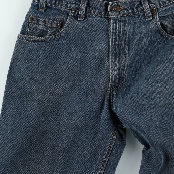 1990'S Levi's 545-4165 Straight Denim Pants, Made in USA, Men's Size W34 (approx.), Vintage cotton blue type Vintage Second Hand