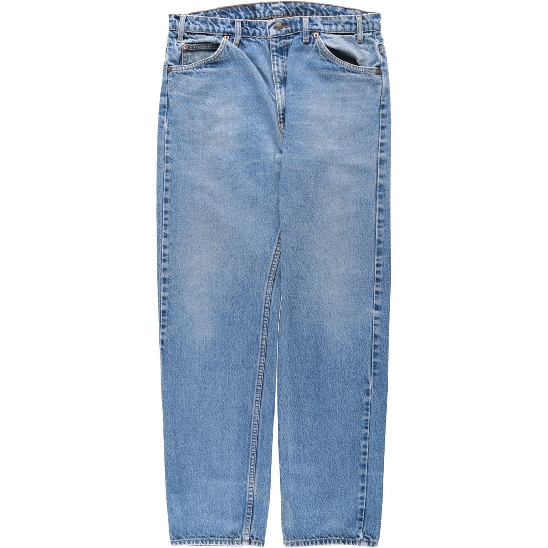 90'S Levi's 40505-0215 Regular Fit Straight Leg Orange Tab Tapered Denim Pants Men's W34 Vintage cotton blue type Vintage Second Hand