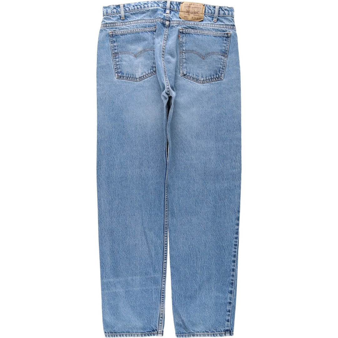90'S Levi's 40505-0215 Regular Fit Straight Leg Orange Tab Tapered Denim Pants Men's W34 Vintage cotton blue type Vintage Second Hand