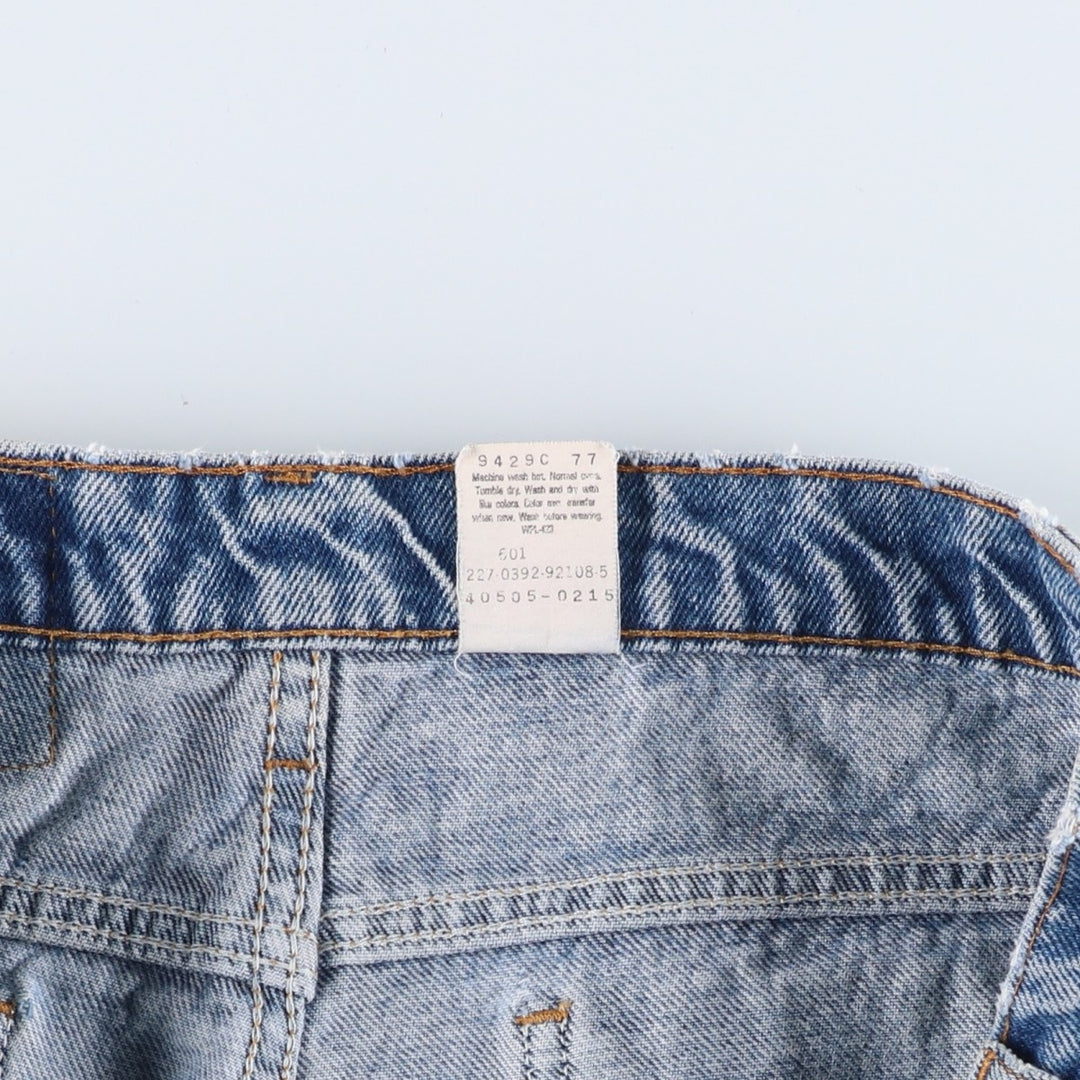 90'S Levi's 40505-0215 Regular Fit Straight Leg Orange Tab Tapered Denim Pants Men's W34 Vintage cotton blue type Vintage Second Hand