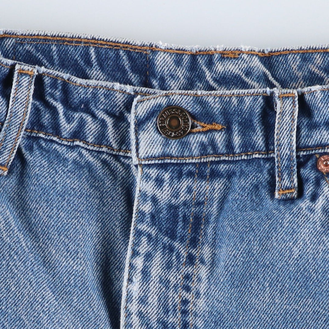 90'S Levi's 40505-0215 Regular Fit Straight Leg Orange Tab Tapered Denim Pants Men's W34 Vintage cotton blue type Vintage Second Hand