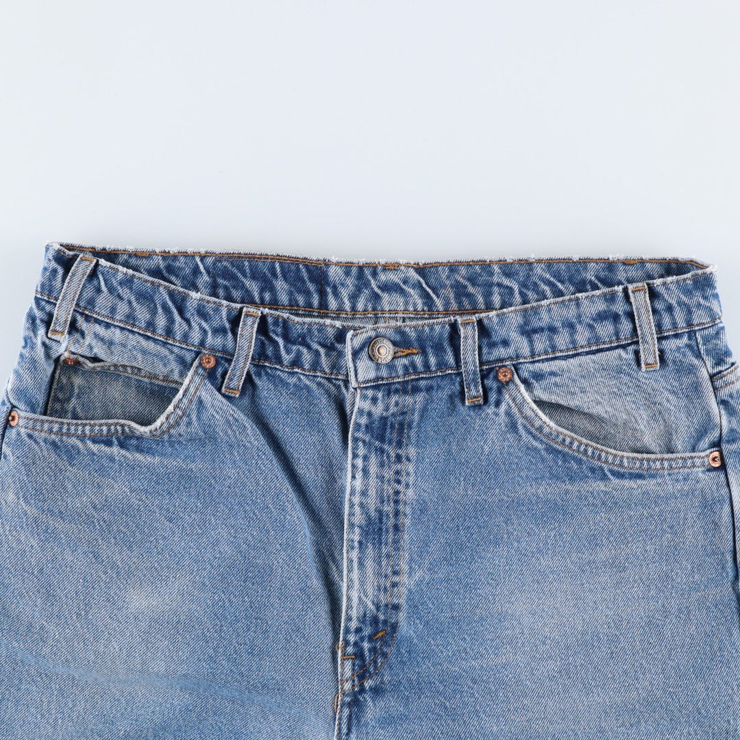 90'S Levi's 40505-0215 Regular Fit Straight Leg Orange Tab Tapered Denim Pants Men's W34 Vintage cotton blue type Vintage Second Hand