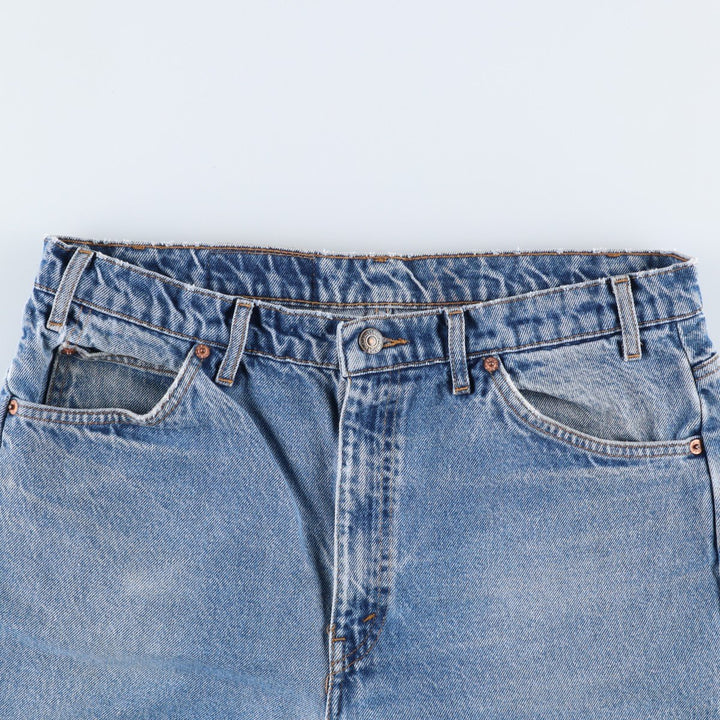 90'S Levi's 40505-0215 Regular Fit Straight Leg Orange Tab Tapered Denim Pants Men's W34 Vintage cotton blue type Vintage Second Hand