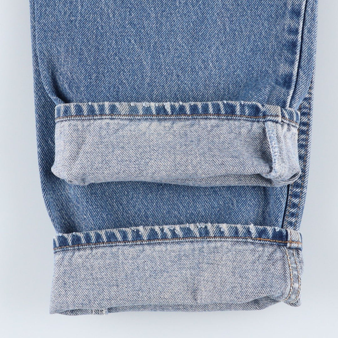 90'S Levi's 40505-0215 Regular Fit Straight Leg Orange Tab Tapered Denim Pants Men's W34 Vintage cotton blue type Vintage Second Hand