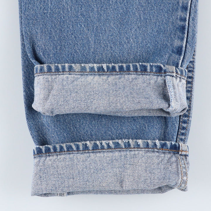 90'S Levi's 40505-0215 Regular Fit Straight Leg Orange Tab Tapered Denim Pants Men's W34 Vintage cotton blue type Vintage Second Hand