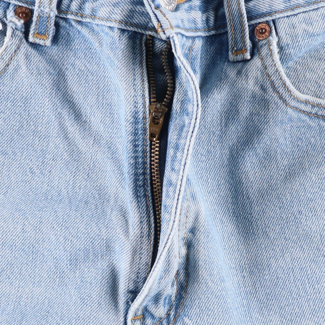 90'S Levi's 00505-4834 Regular Fit Straight Leg Tapered Denim Pants, Men's Size W32 (approx.), Vintage cotton blue type Vintage Second Hand