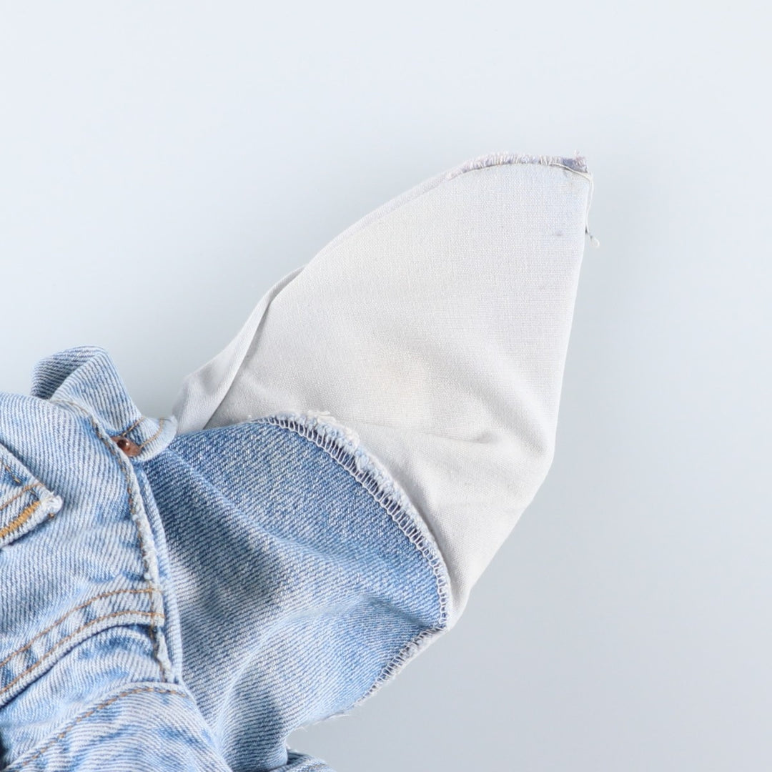90'S Levi's 00505-4834 Regular Fit Straight Leg Tapered Denim Pants, Men's Size W32 (approx.), Vintage cotton blue type Vintage Second Hand