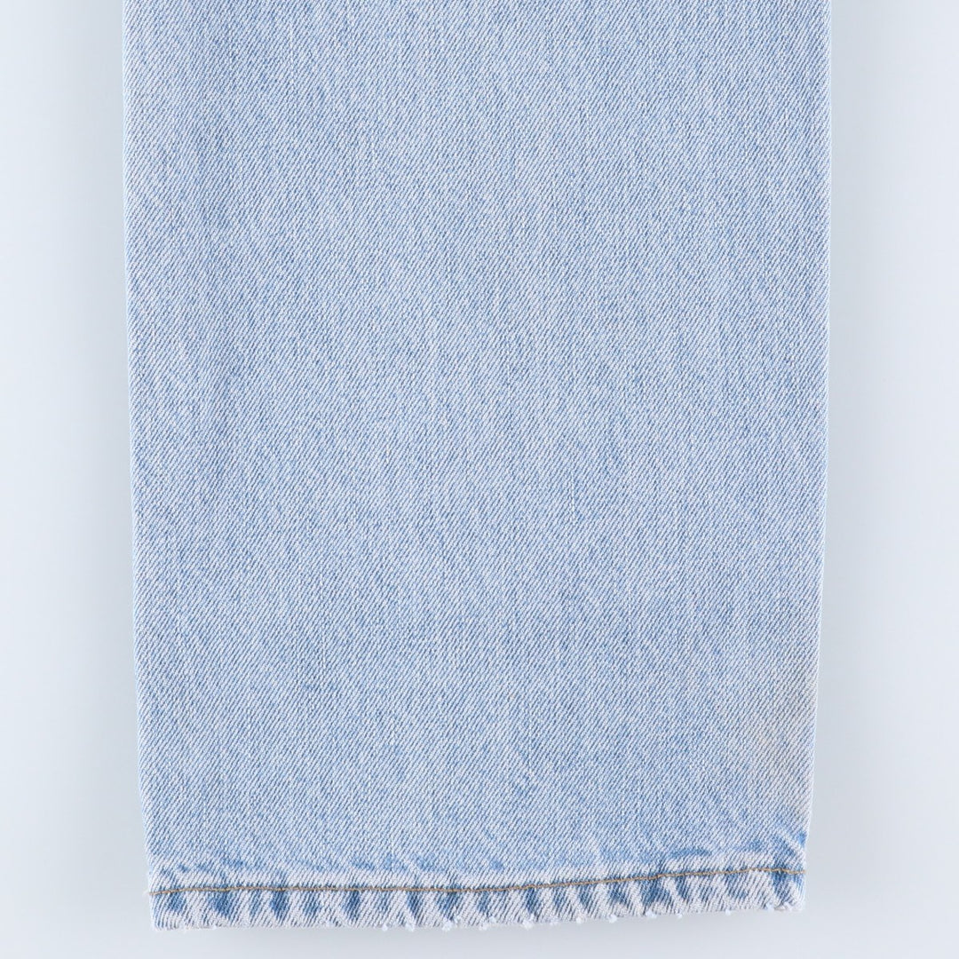 90'S Levi's 00505-4834 Regular Fit Straight Leg Tapered Denim Pants, Men's Size W32 (approx.), Vintage cotton blue type Vintage Second Hand