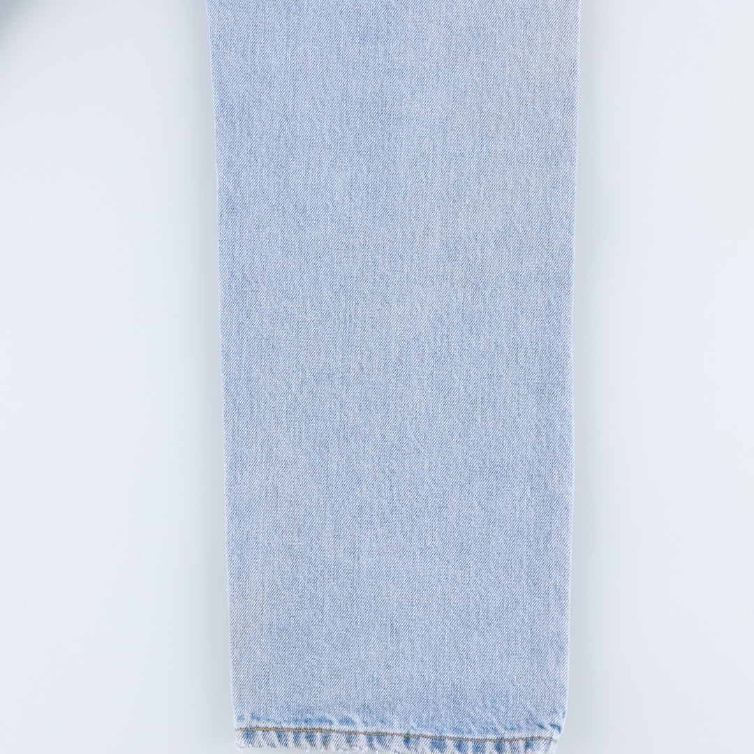 90'S Levi's 00505-4834 Regular Fit Straight Leg Tapered Denim Pants, Men's Size W32 (approx.), Vintage cotton blue type Vintage Second Hand