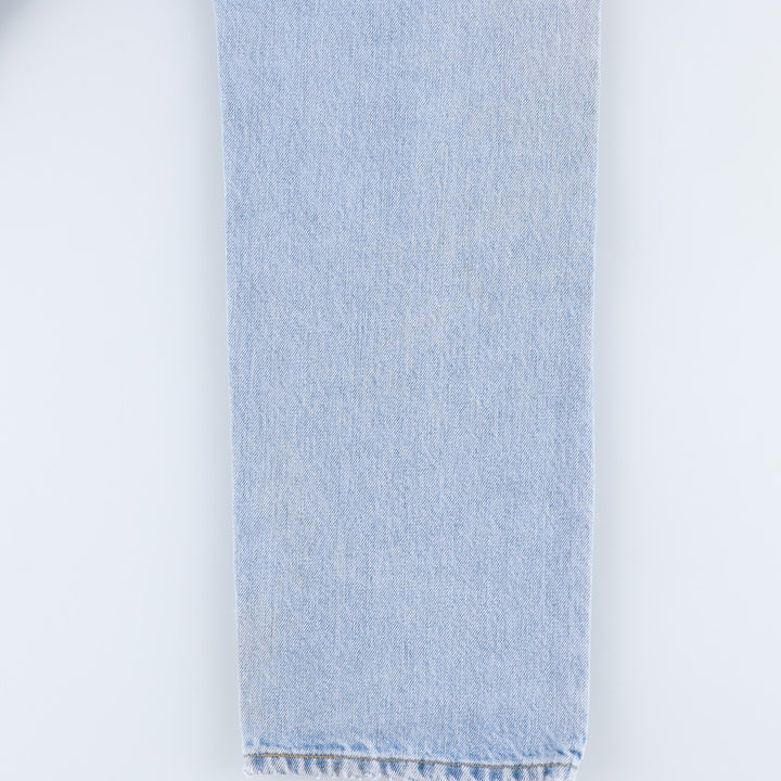 90'S Levi's 00505-4834 Regular Fit Straight Leg Tapered Denim Pants, Men's Size W32 (approx.), Vintage cotton blue type Vintage Second Hand