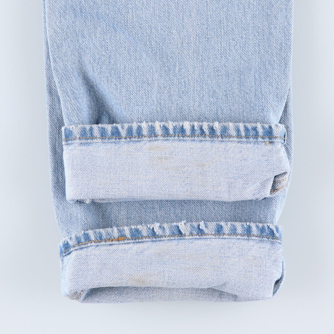 90'S Levi's 00505-4834 Regular Fit Straight Leg Tapered Denim Pants, Men's Size W32 (approx.), Vintage cotton blue type Vintage Second Hand