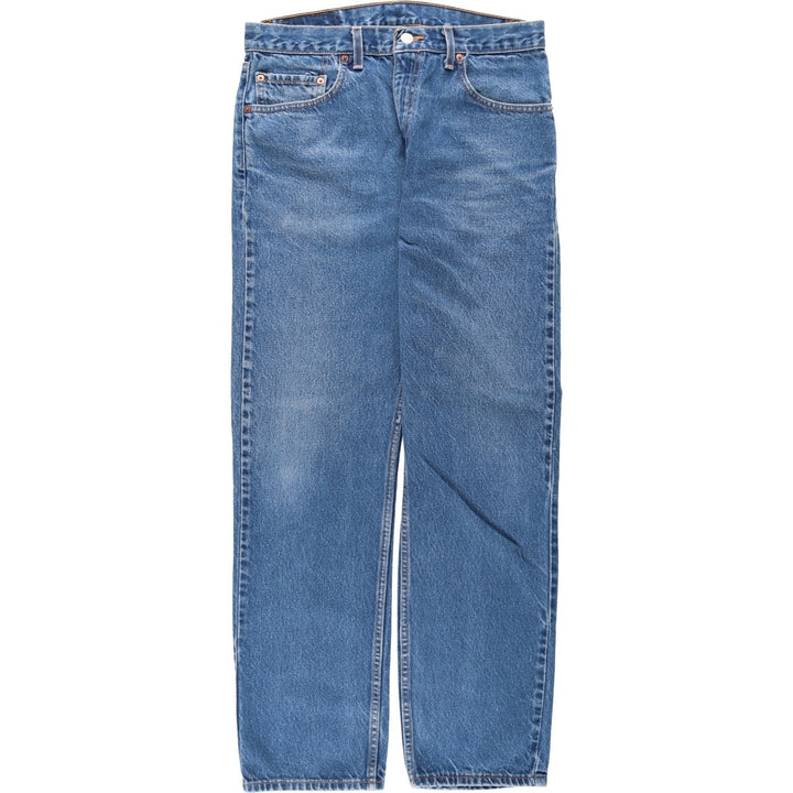 90'S Levi's 00505-0216 Regular Fit Straight Leg Tapered Denim Pants, Men's Size W33 (approx.), Vintage cotton blue type Vintage Second Hand