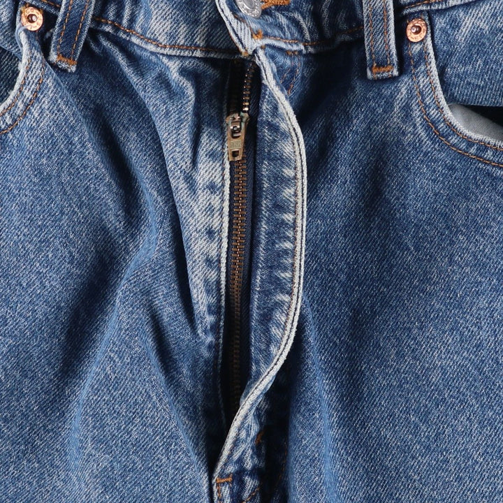 90'S Levi's 00505-0216 Regular Fit Straight Leg Tapered Denim Pants, Men's, Size 34 (Vintage) cotton blue type Vintage Second Hand