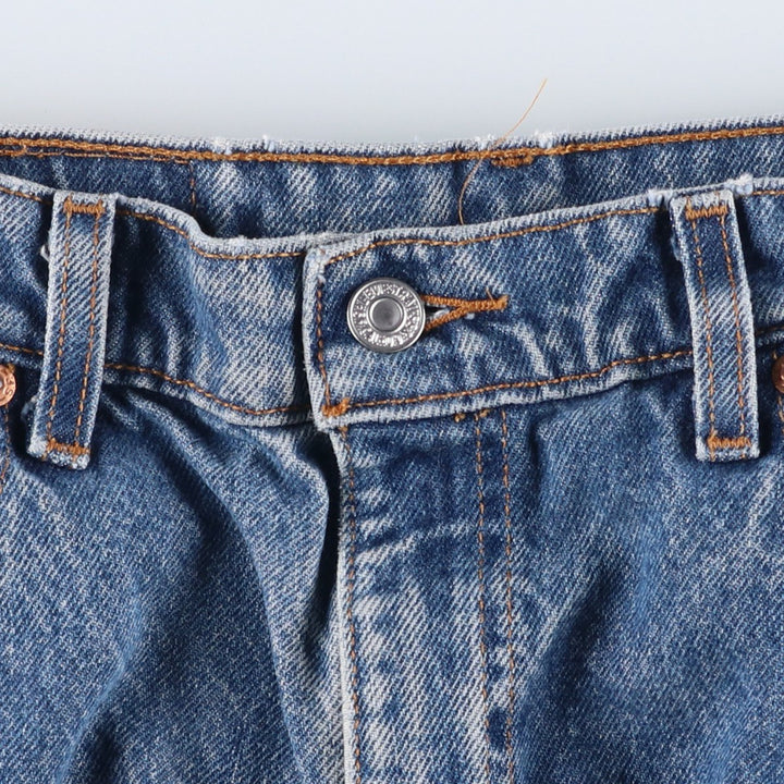 90'S Levi's 00505-0216 Regular Fit Straight Leg Tapered Denim Pants, Men's, Size 34 (Vintage) cotton blue type Vintage Second Hand