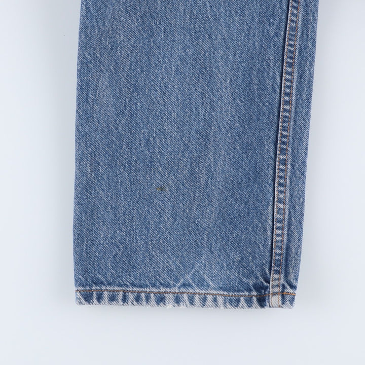 90'S Levi's 00505-0216 Regular Fit Straight Leg Tapered Denim Pants, Men's, Size 34 (Vintage) cotton blue type Vintage Second Hand