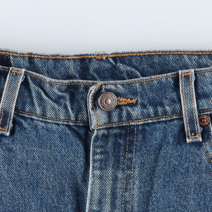 1990'S Levi's 00505-4388 Regular Fit Straight Leg Tapered Denim Pants, Men's Size W34 (approx.), Vintage cotton blue type Vintage Second Hand
