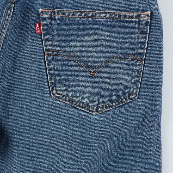 1990'S Levi's 00505-4388 Regular Fit Straight Leg Tapered Denim Pants, Men's Size W34 (approx.), Vintage cotton blue type Vintage Second Hand