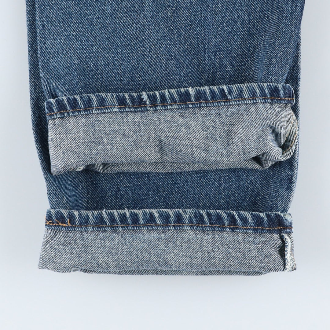 1990'S Levi's 00505-4388 Regular Fit Straight Leg Tapered Denim Pants, Men's Size W34 (approx.), Vintage cotton blue type Vintage Second Hand