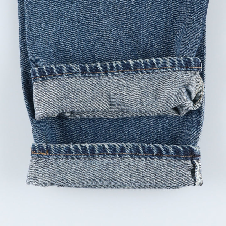 1990'S Levi's 00505-4388 Regular Fit Straight Leg Tapered Denim Pants, Men's Size W34 (approx.), Vintage cotton blue type Vintage Second Hand