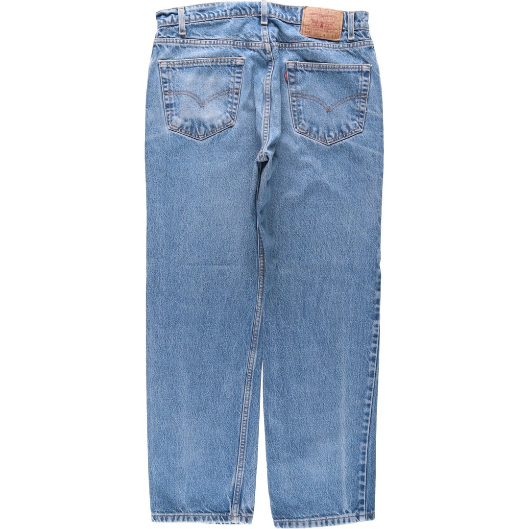 90'S Levi's 00505-0216 Regular Fit Straight Leg Tapered Denim Pants, Men's, Size 34 (Vintage) cotton blue type Vintage Second Hand