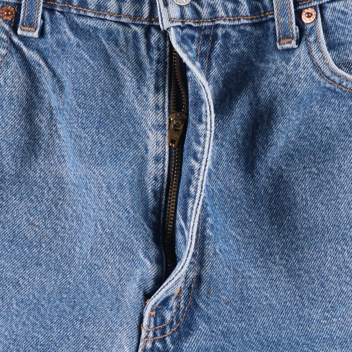 90'S Levi's 00505-0216 Regular Fit Straight Leg Tapered Denim Pants, Men's, Size 34 (Vintage) cotton blue type Vintage Second Hand