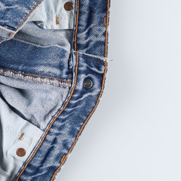 90'S Levi's 00505-0216 Regular Fit Straight Leg Tapered Denim Pants, Men's, Size 34 (Vintage) cotton blue type Vintage Second Hand